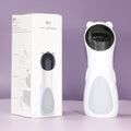 Automatic laser cat toy for indoor chase play and short activity sessions