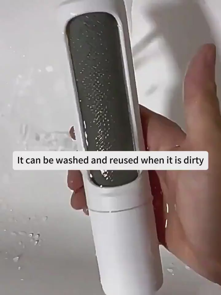 Reusable pet hair remover brush for clothes sofas car seats and fabric surfaces - showcase 4